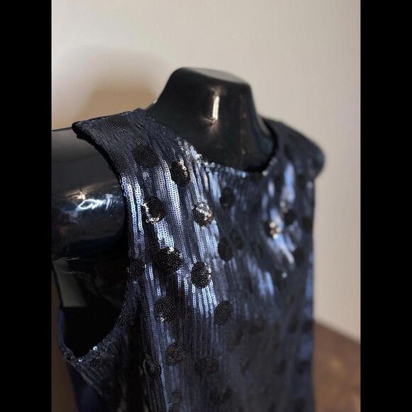 RSVP By Talbott Sequin Dot Tank - Picture 2 of 3